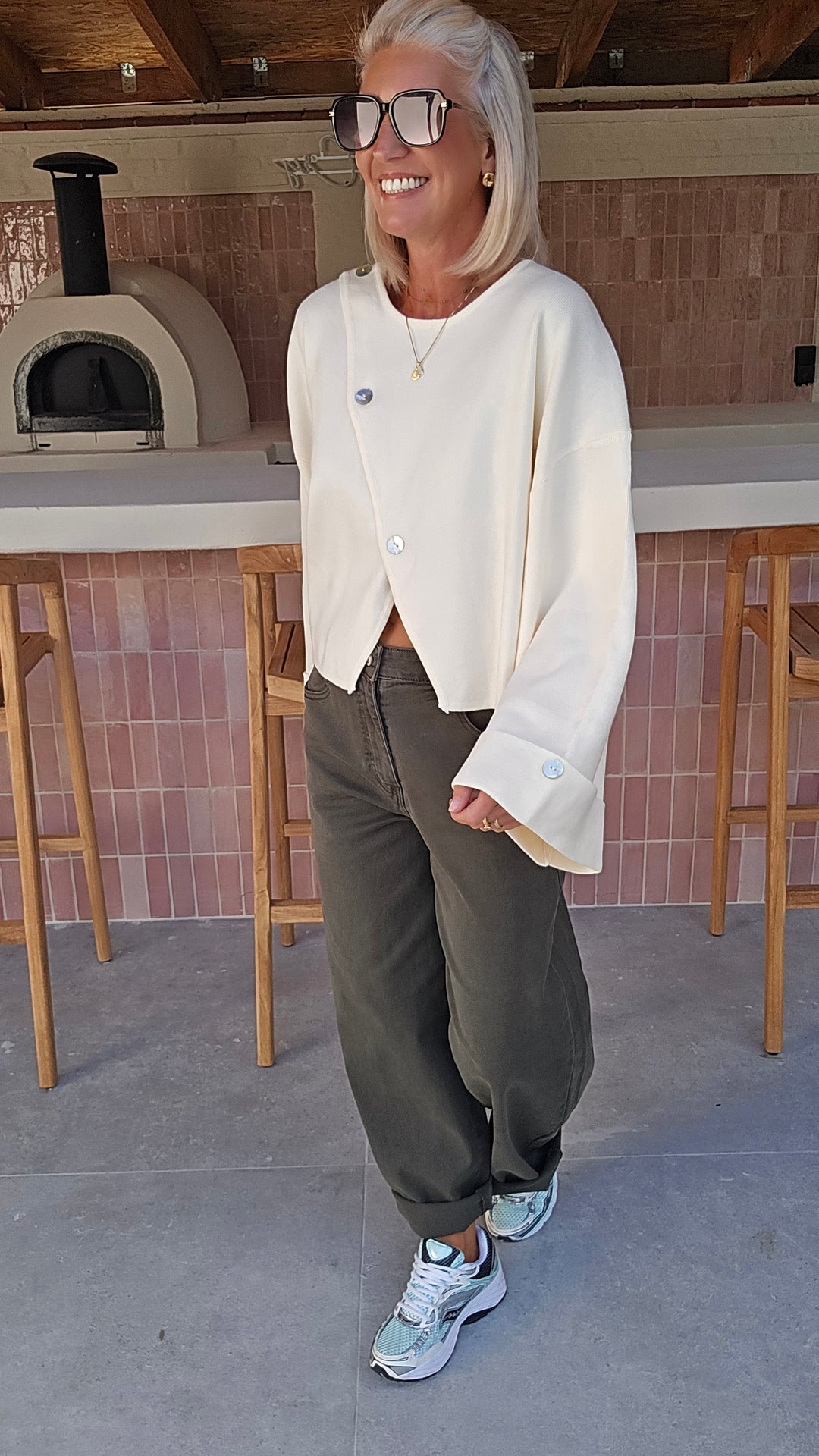 MELODY knit ecru