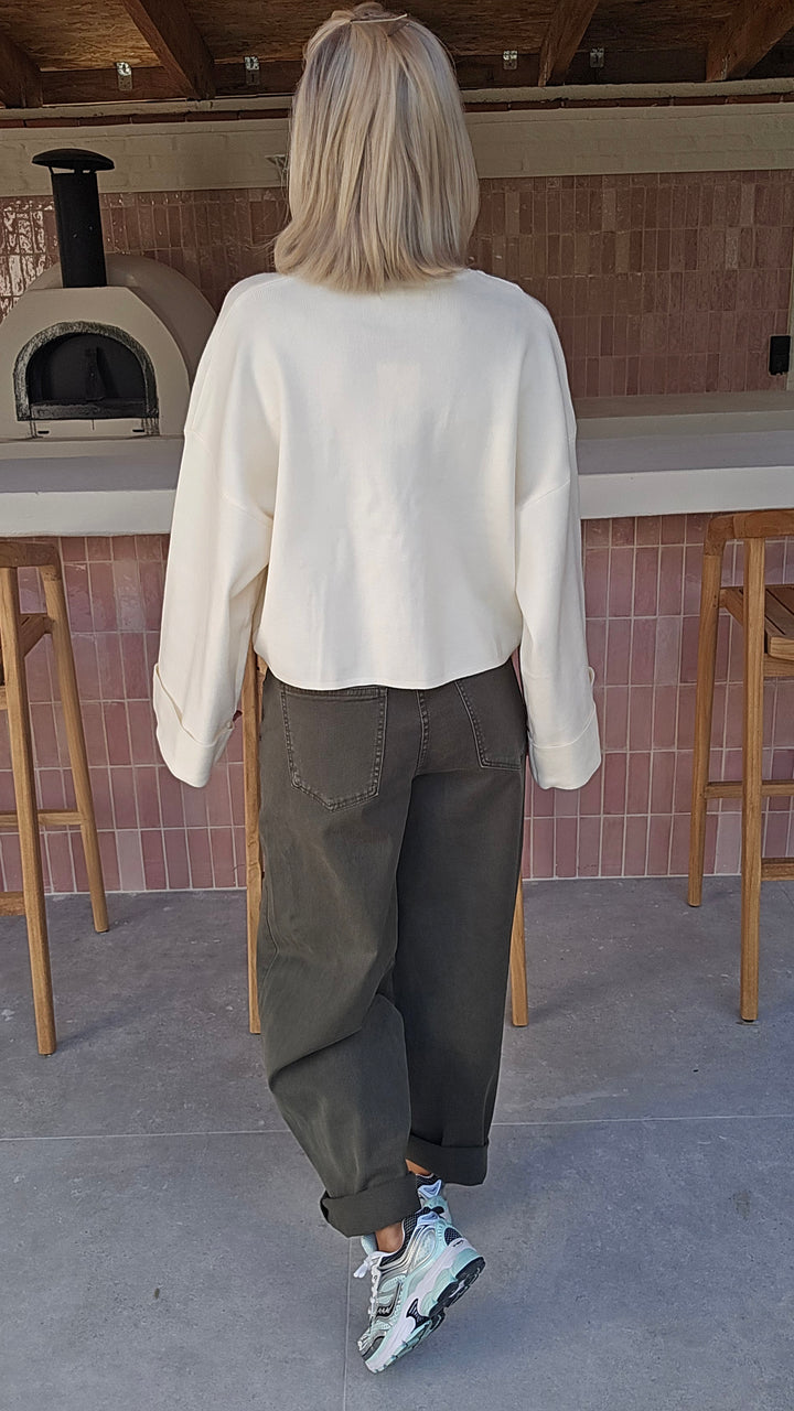 MELODY knit ecru