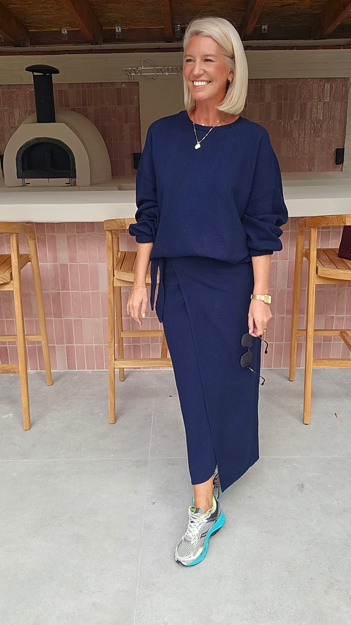 ZARA sweatshirt navy