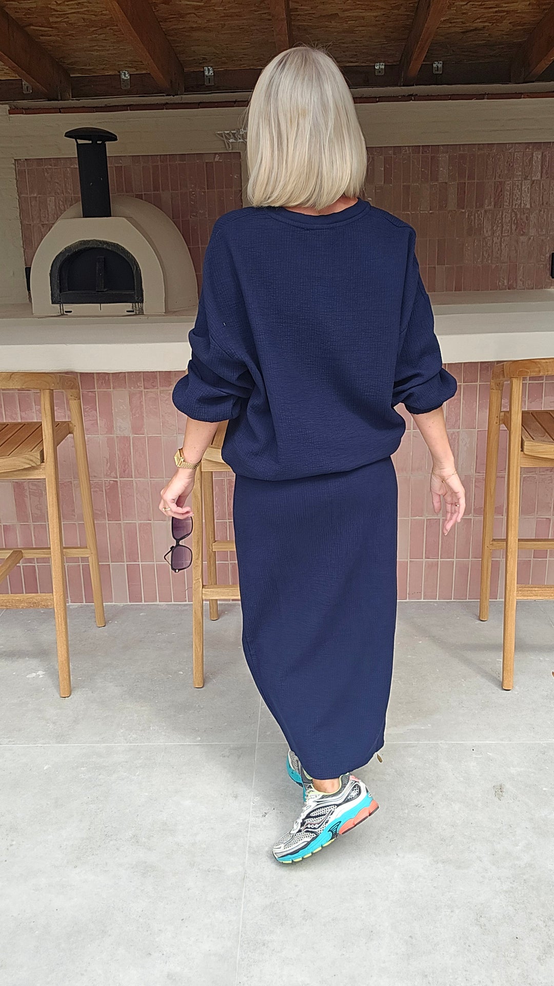 ZARA sweatshirt navy