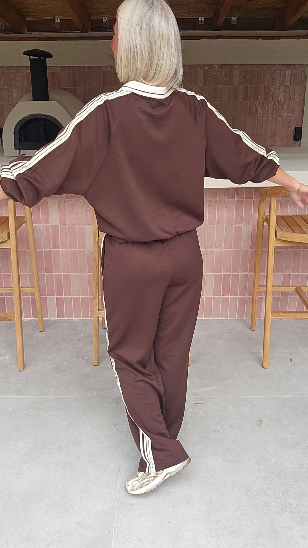 NADI jogger set chocolat