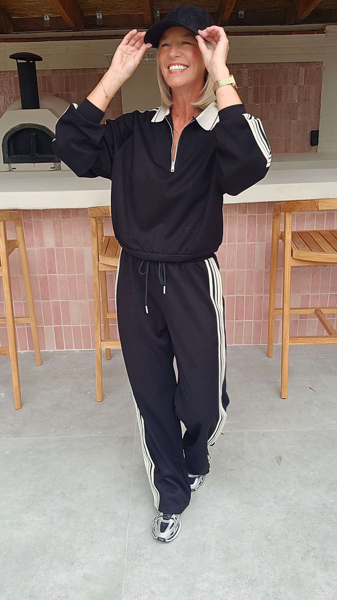 NADI jogger set black