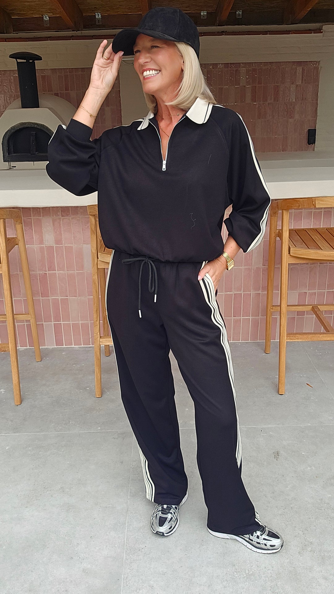 NADI jogger set black
