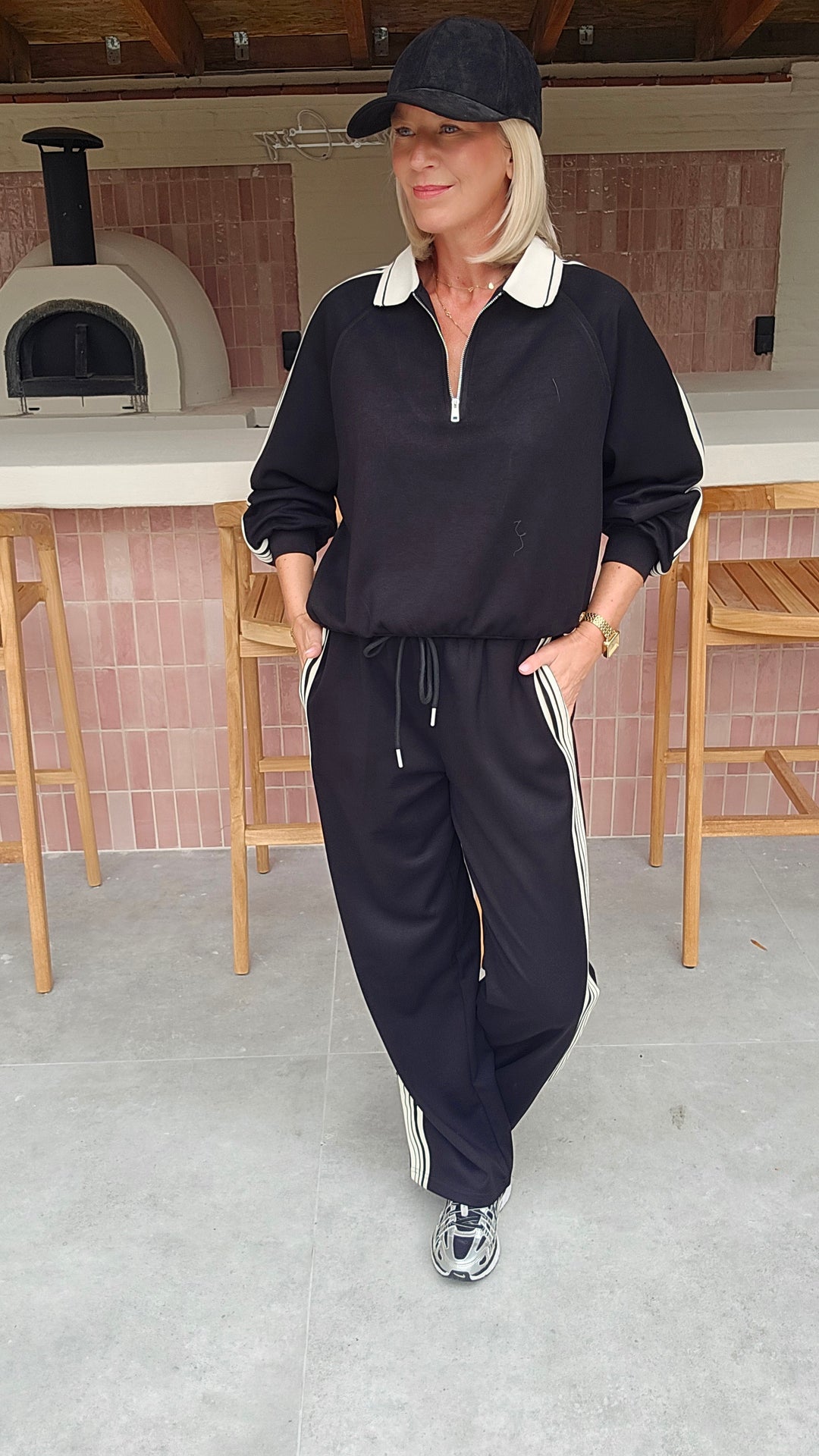 NADI jogger set black