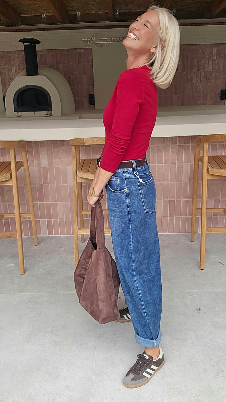 ÉLISE longsleeve red