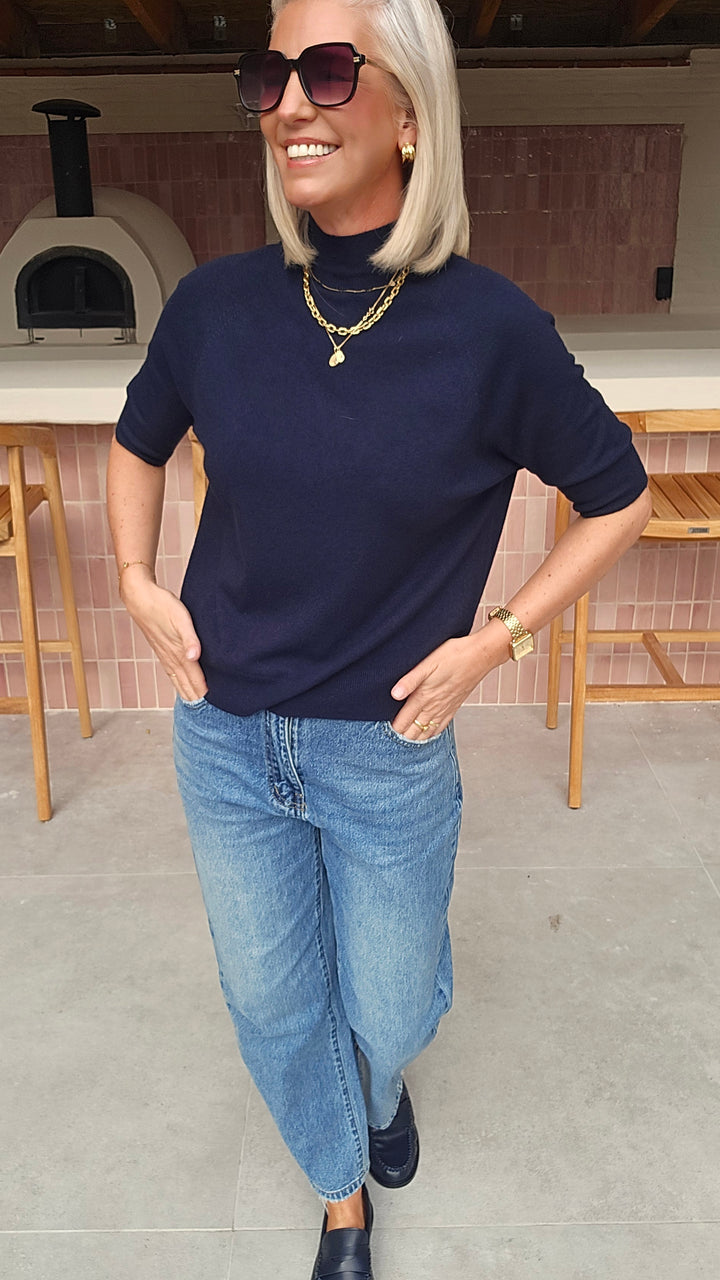 YSABEL knit navy