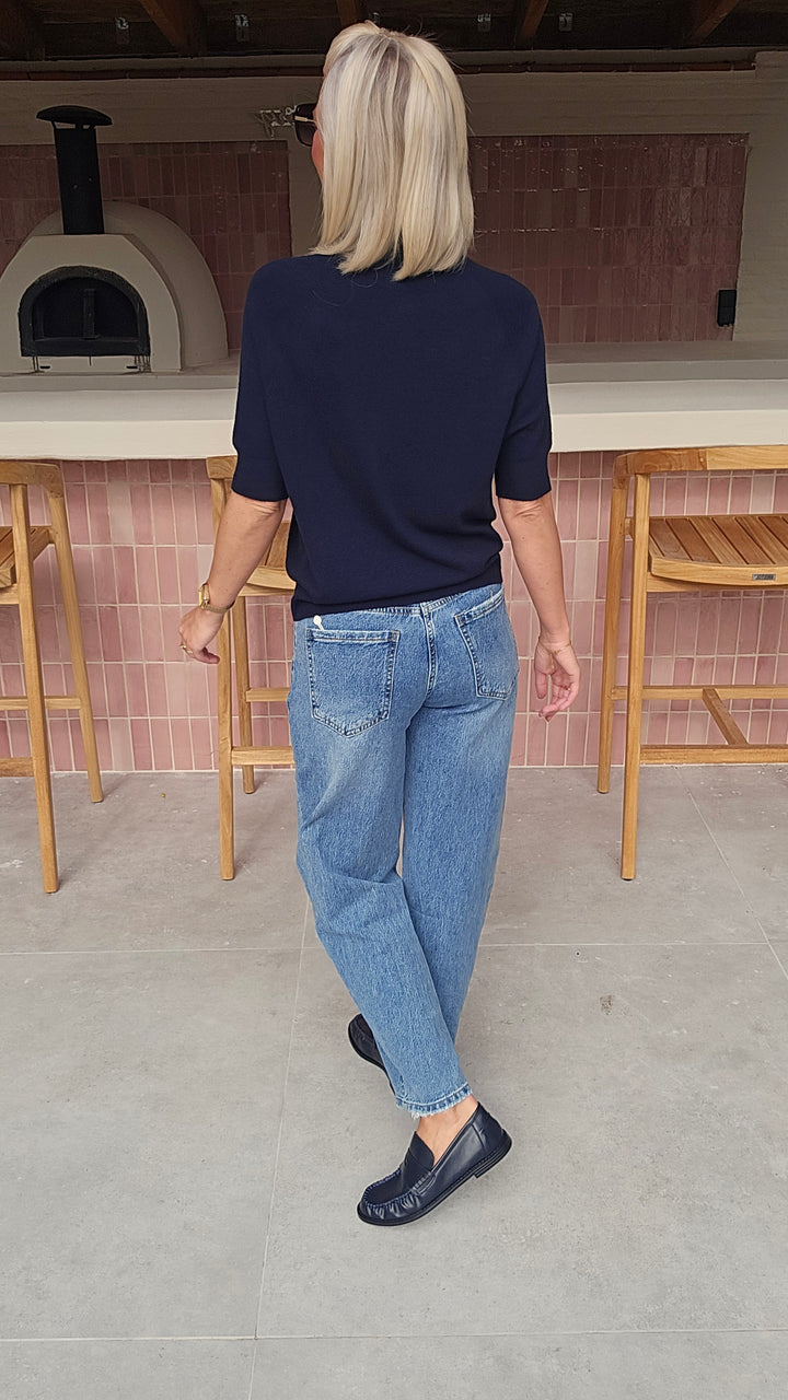 YSABEL knit navy