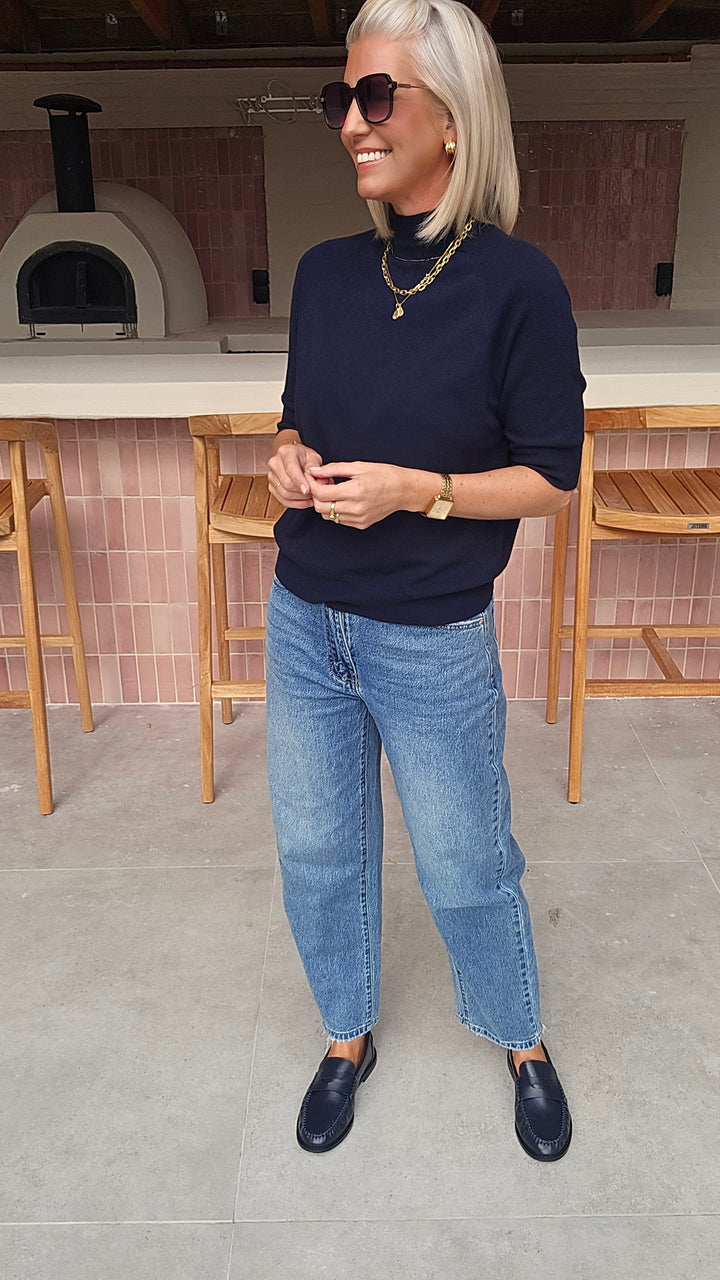 YSABEL knit navy