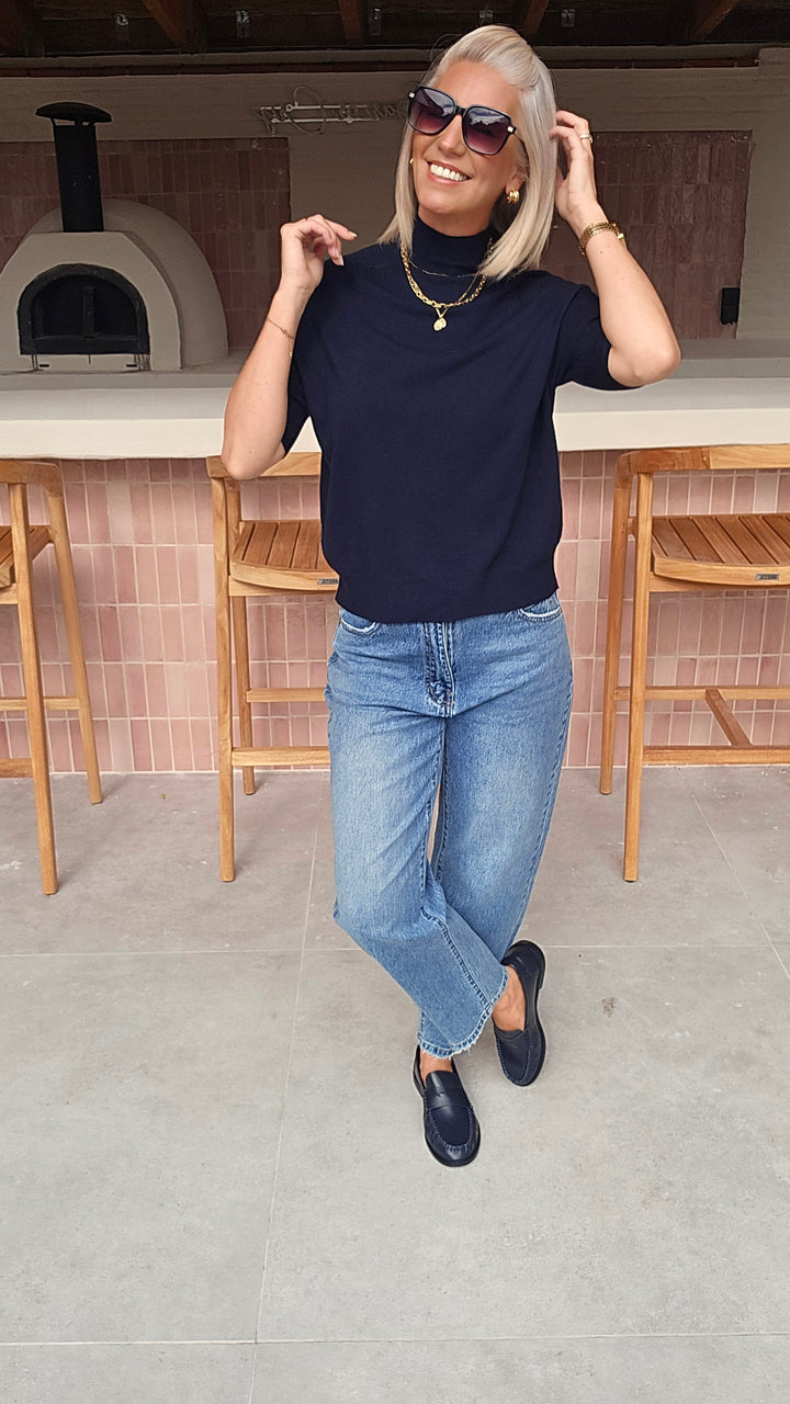 YSABEL knit navy