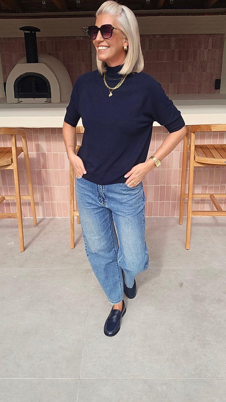 YSABEL knit navy