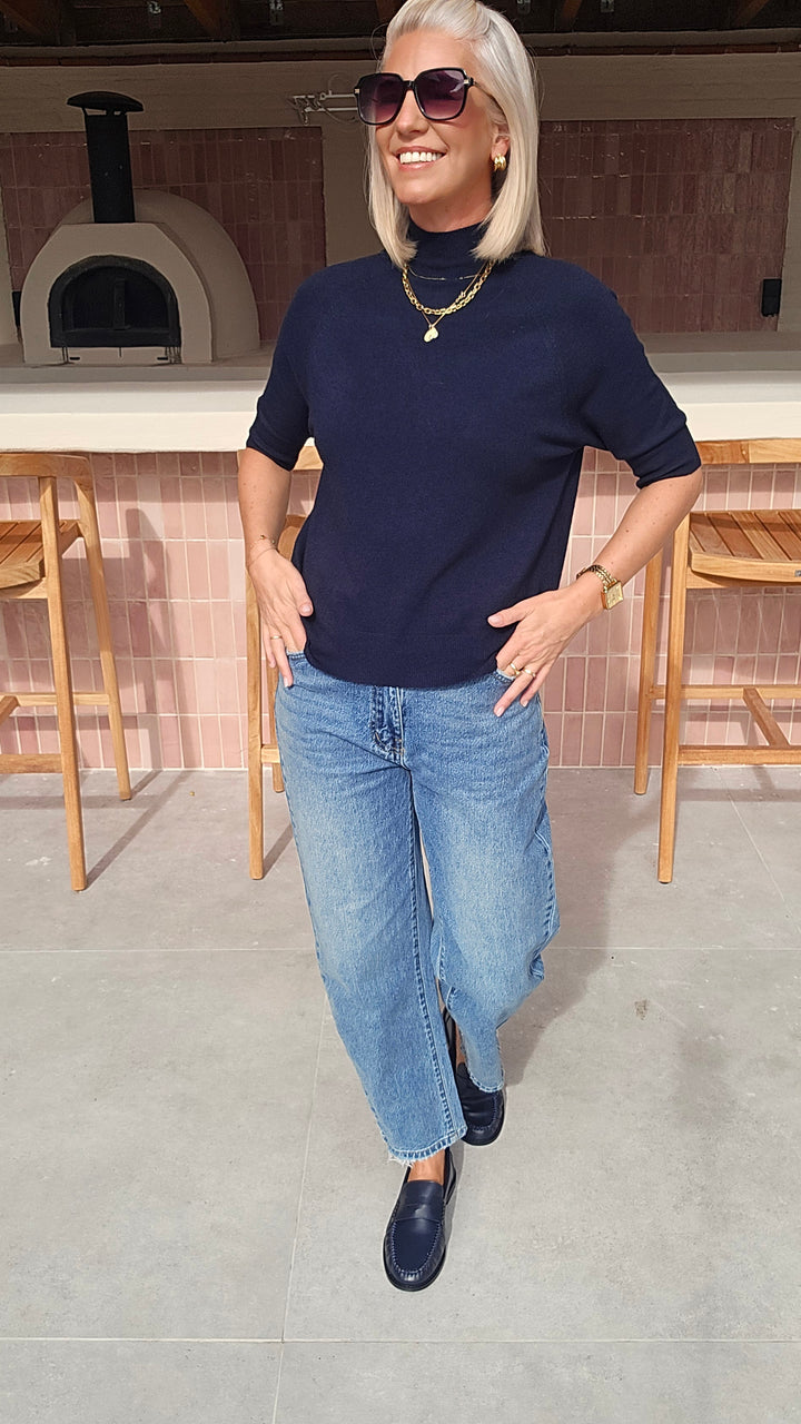 YSABEL knit navy