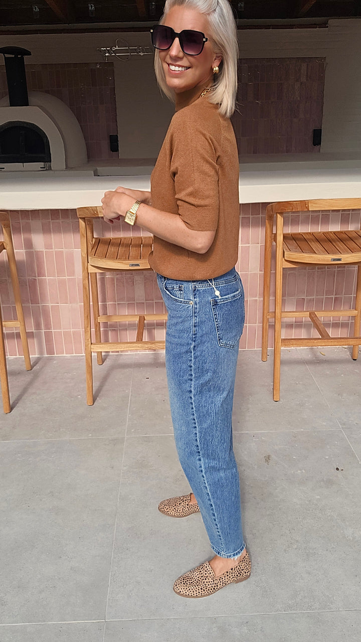 YSABEL knit tobacco