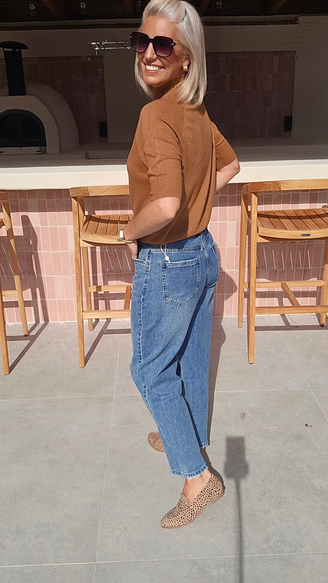YSABEL knit tobacco