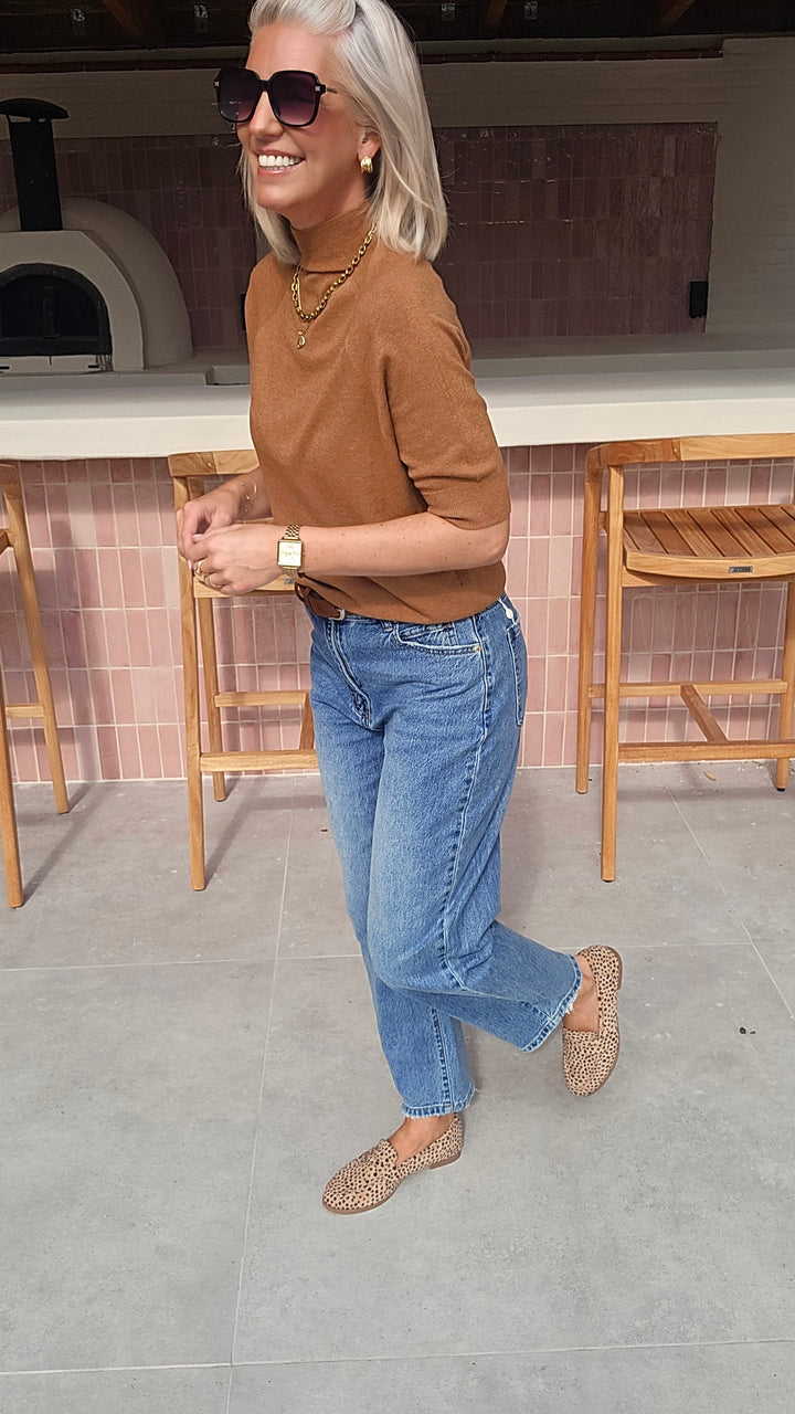 YSABEL knit tobacco