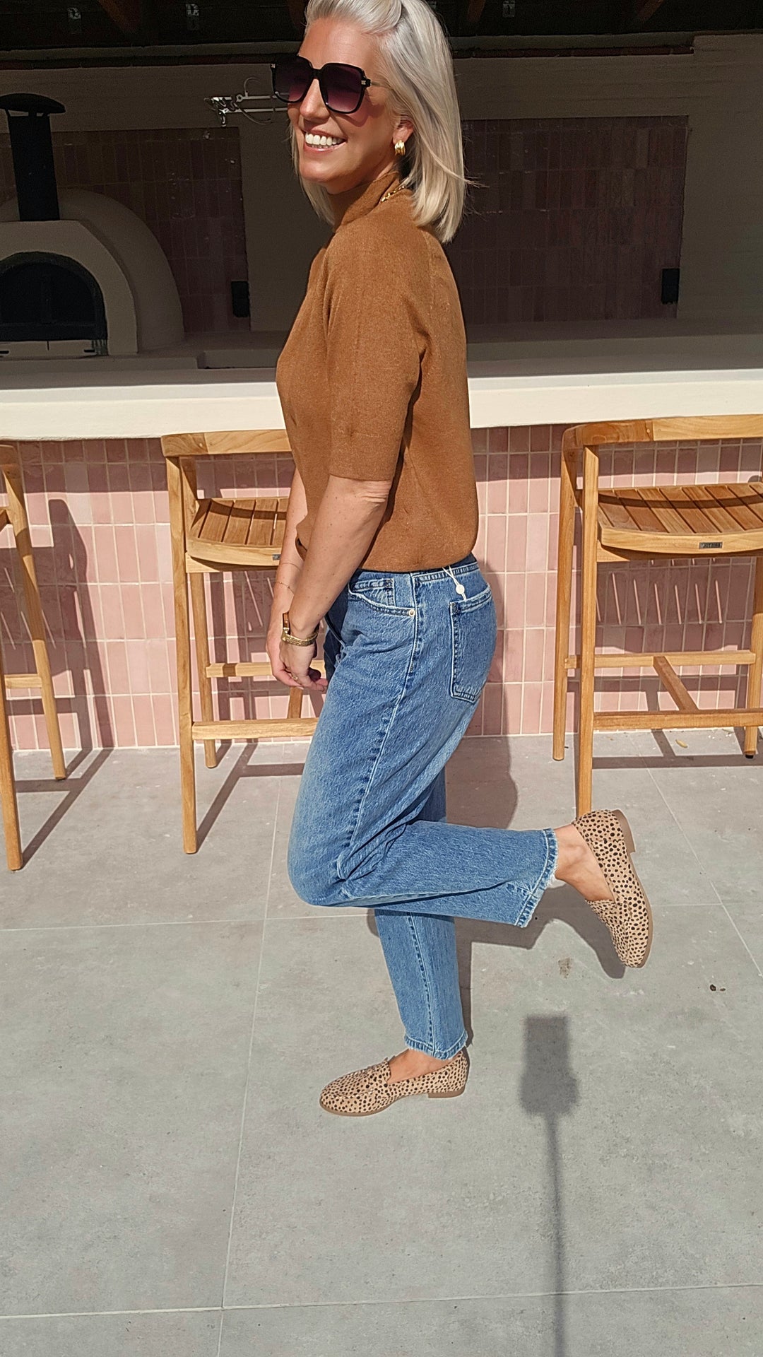 YSABEL knit tobacco
