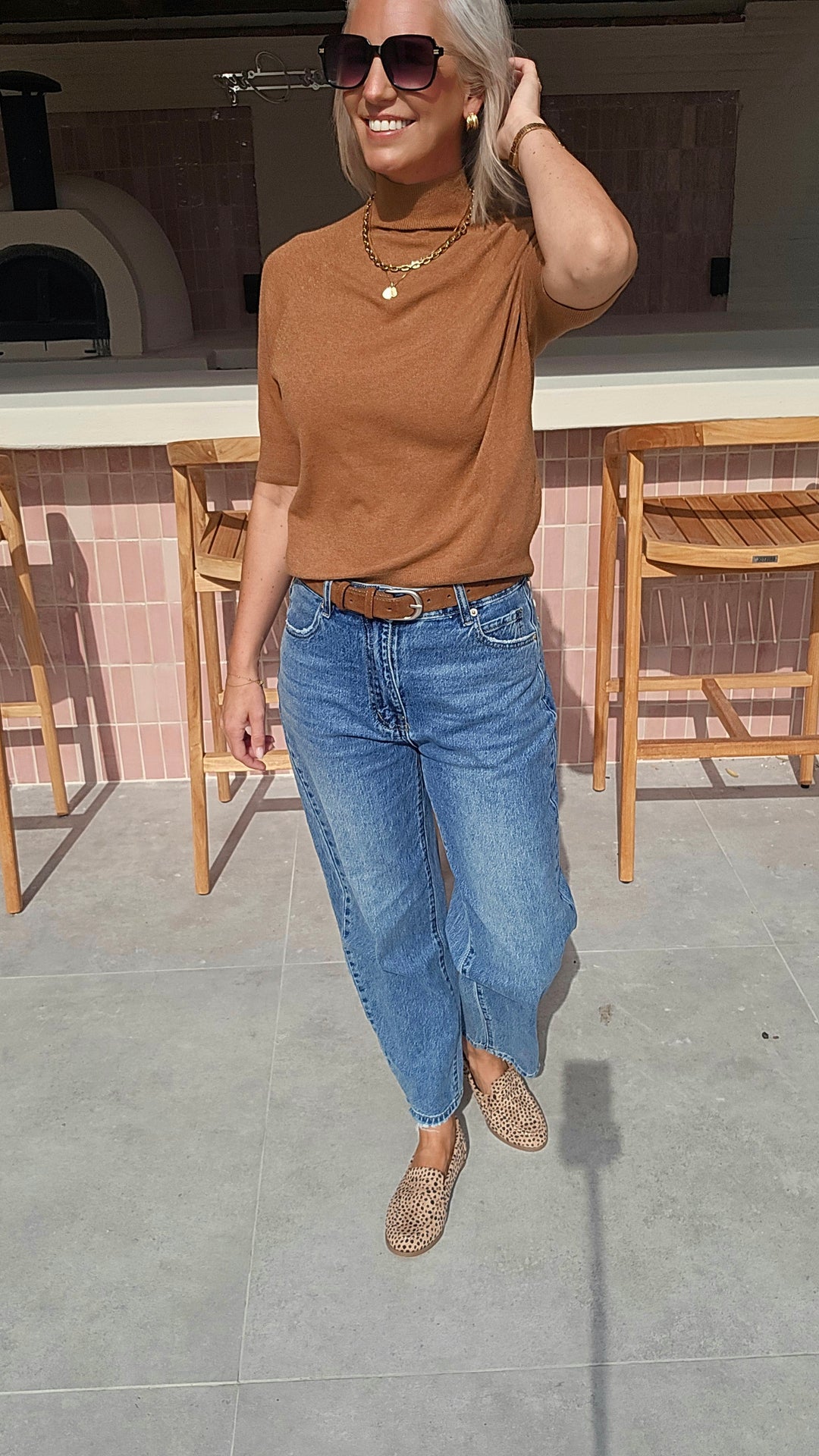 YSABEL knit tobacco