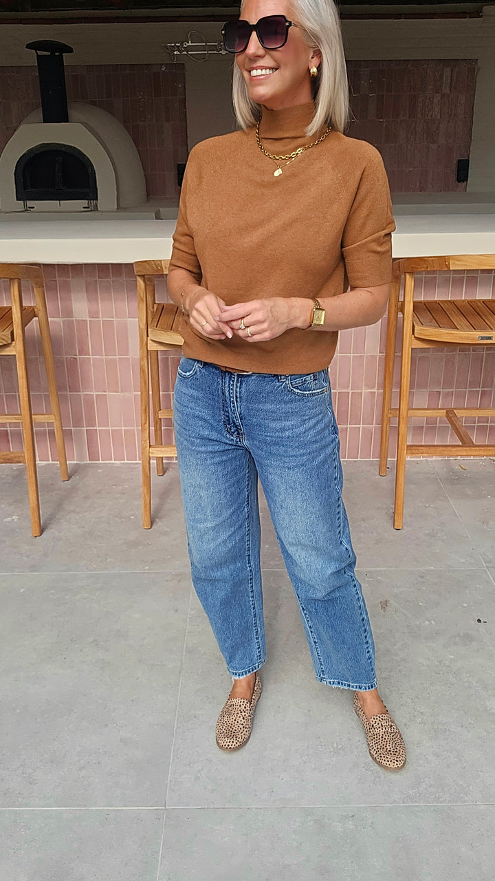 YSABEL knit tobacco