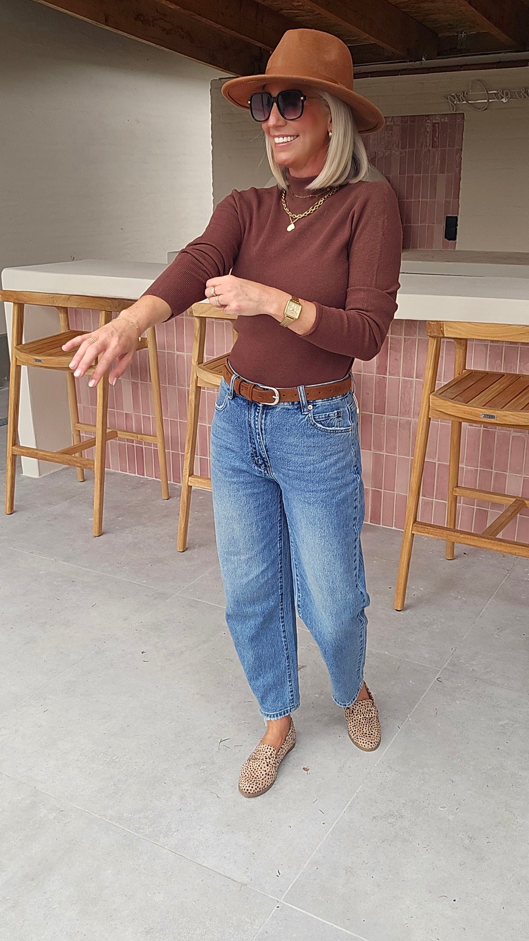 CELIA basic knit chocolat
