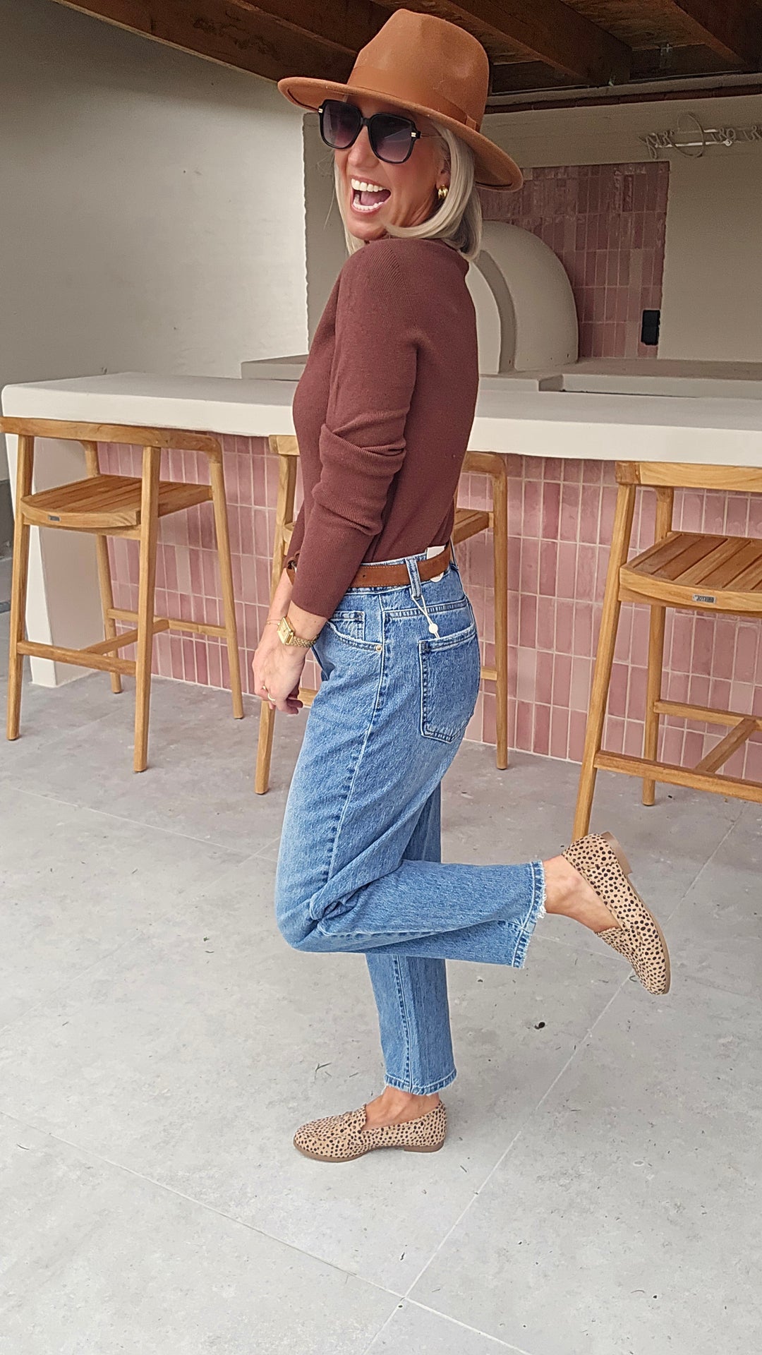 CELIA basic knit chocolat