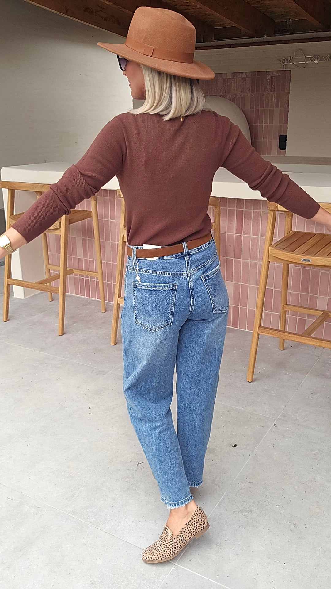 CELIA basic knit chocolat