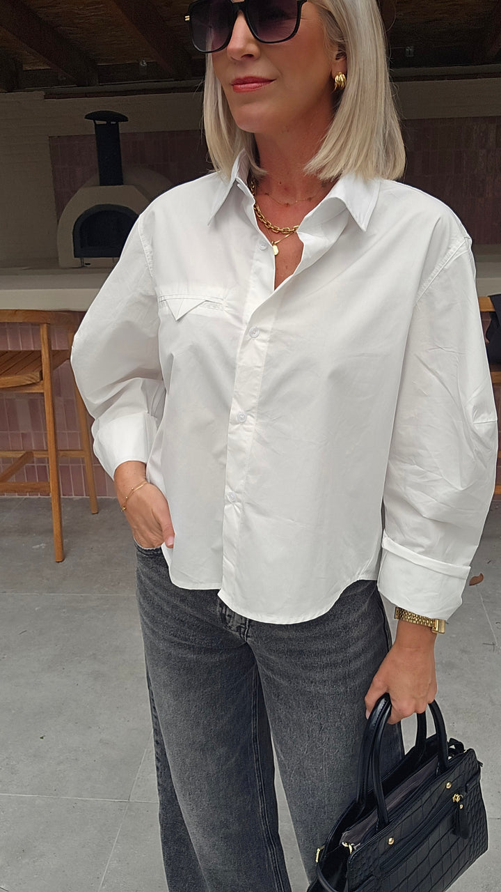 MADISON shirt white