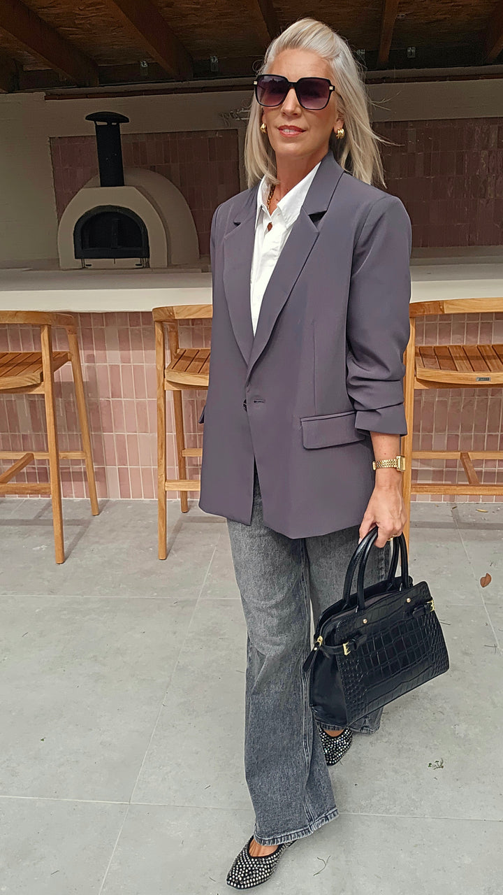 BLANDE blazer grey