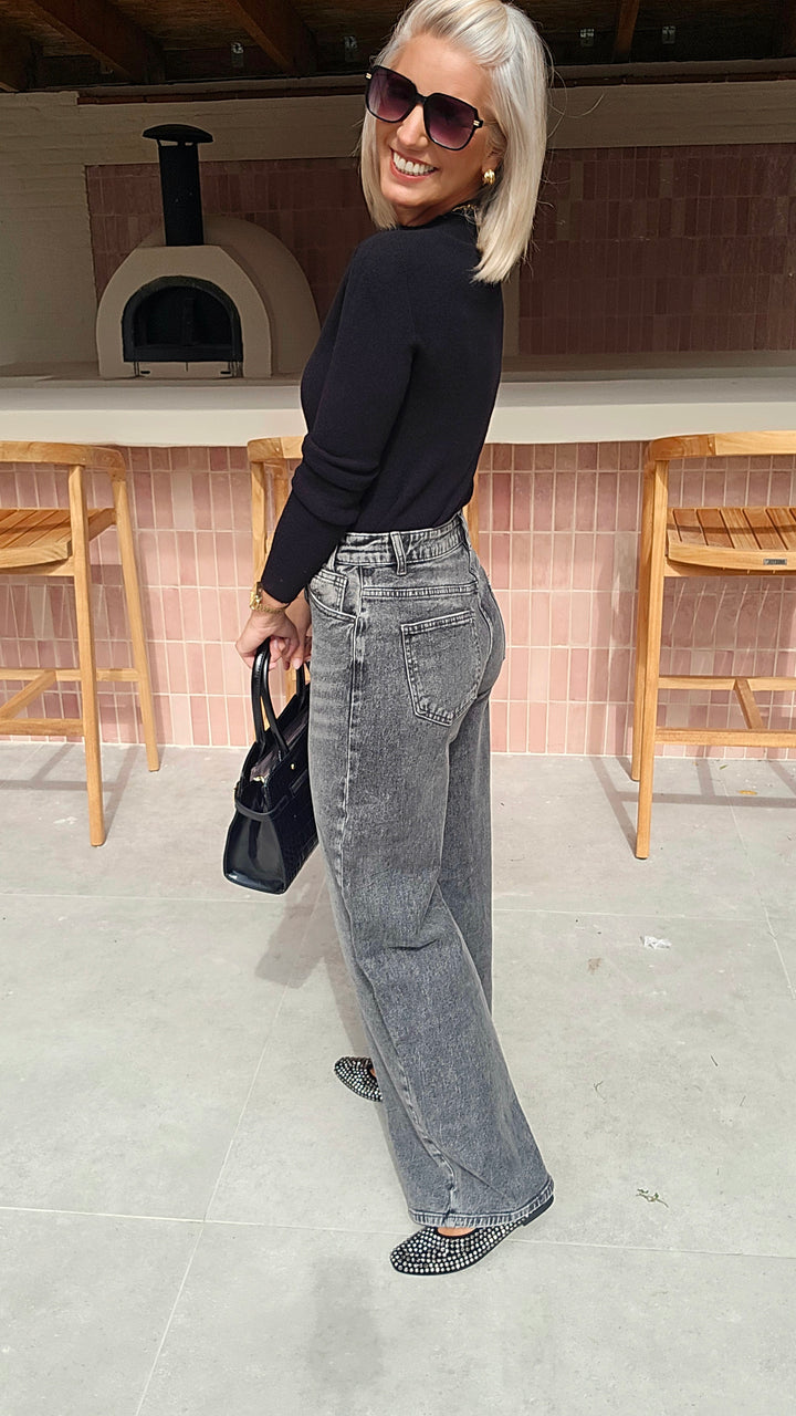 CELIA basic knit black