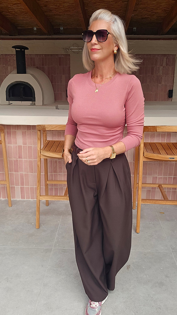 ÉLISE longsleeve old pink