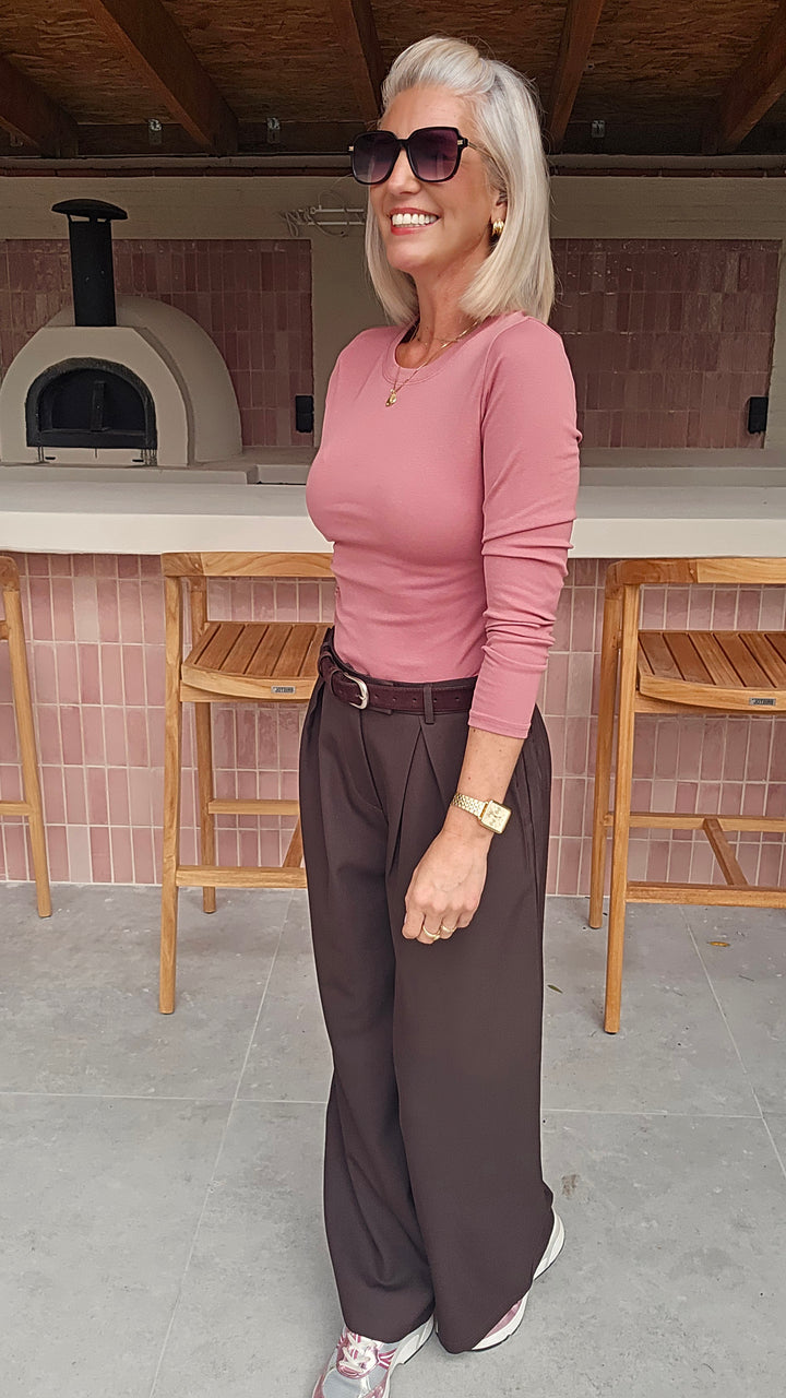 ÉLISE longsleeve old pink