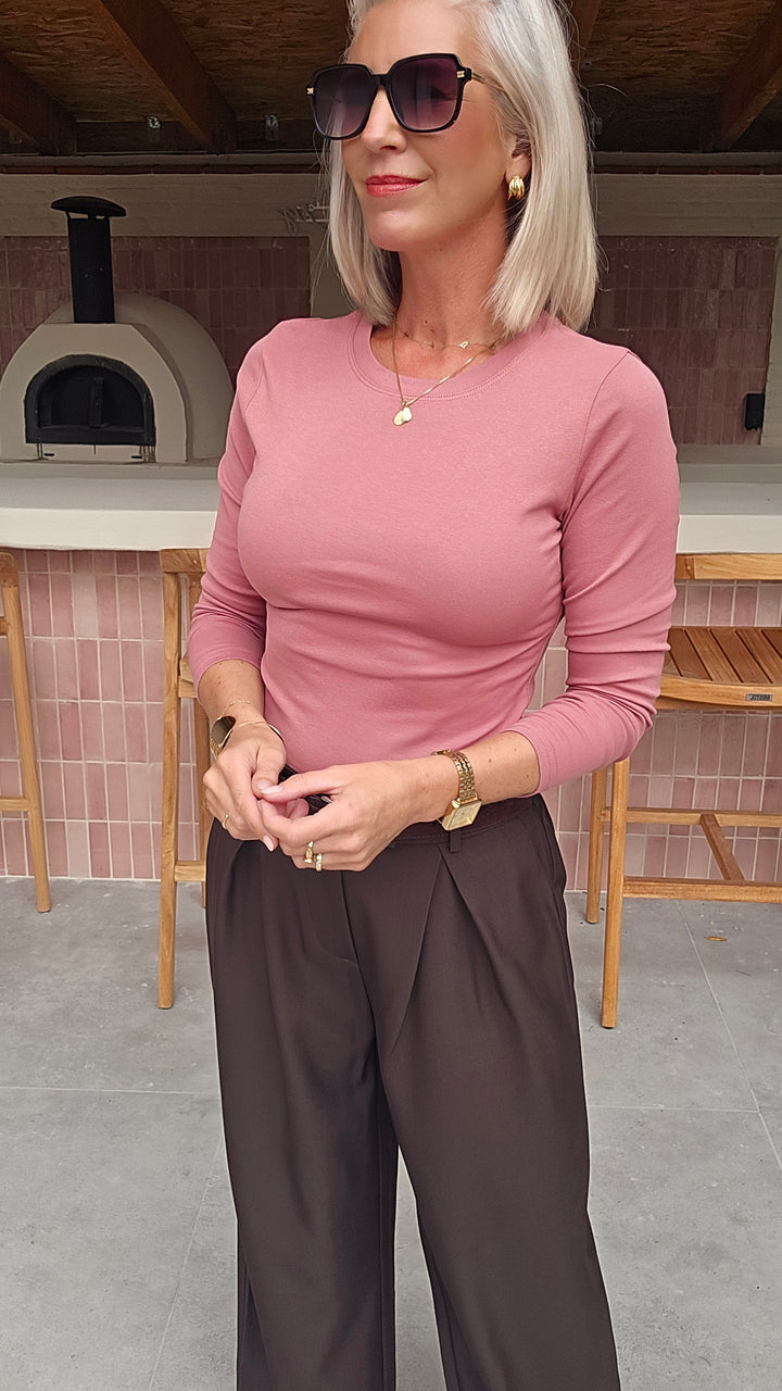 ÉLISE longsleeve old pink