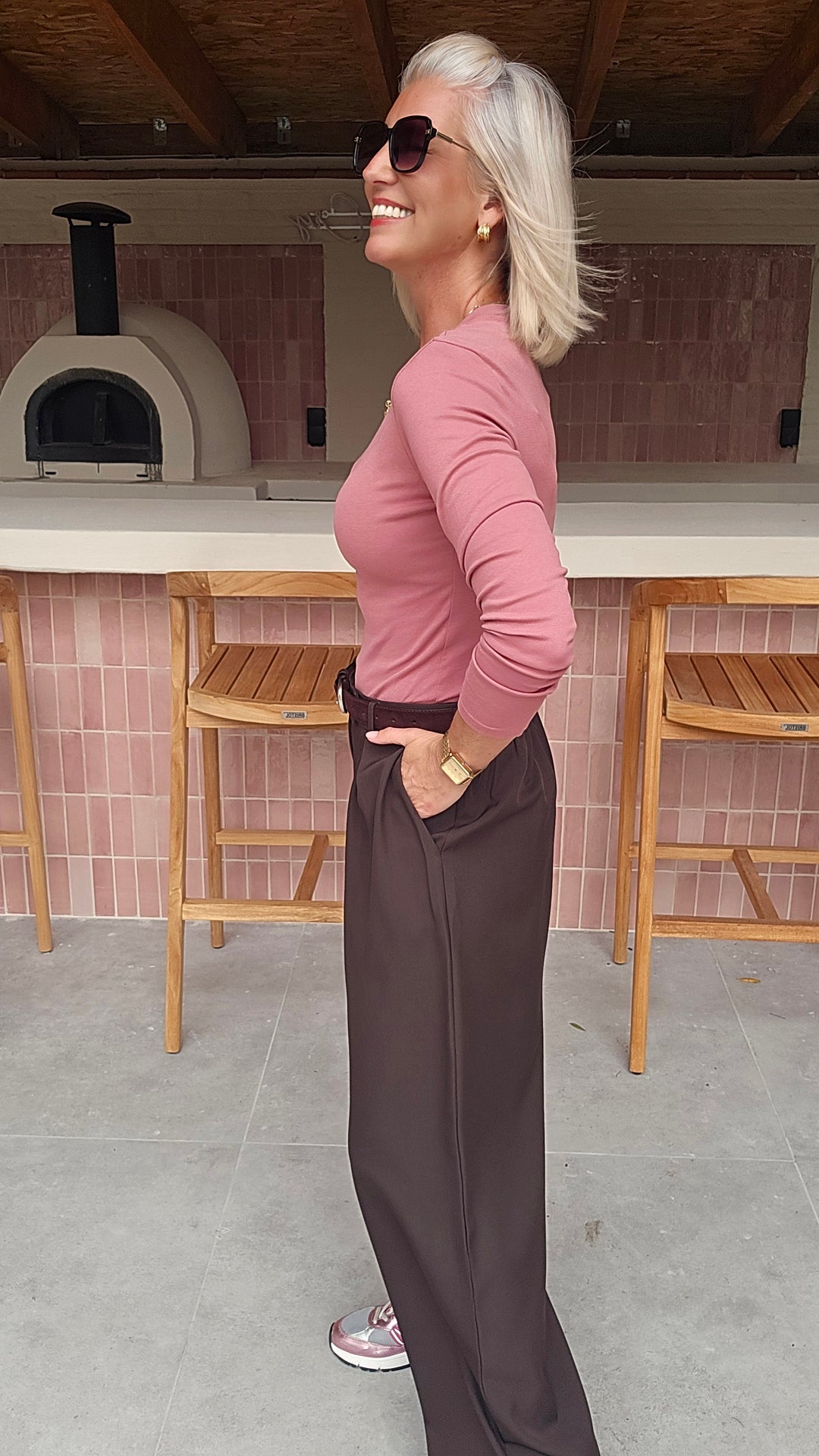 ÉLISE longsleeve old pink