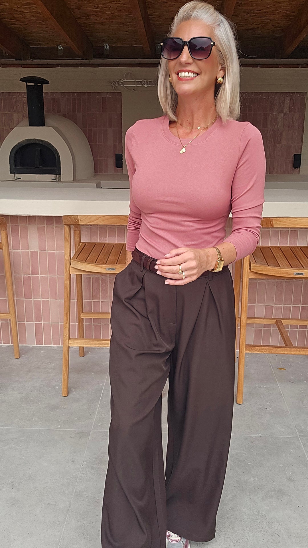 ÉLISE longsleeve old pink