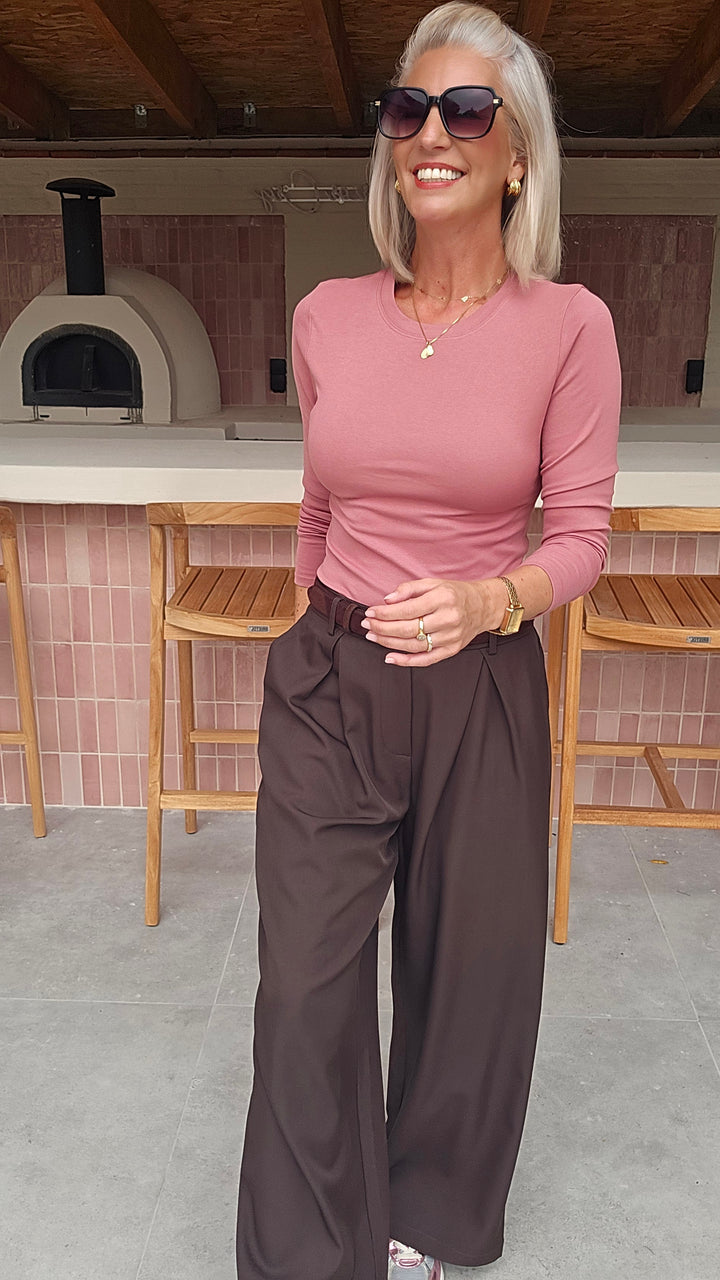 ÉLISE longsleeve old pink
