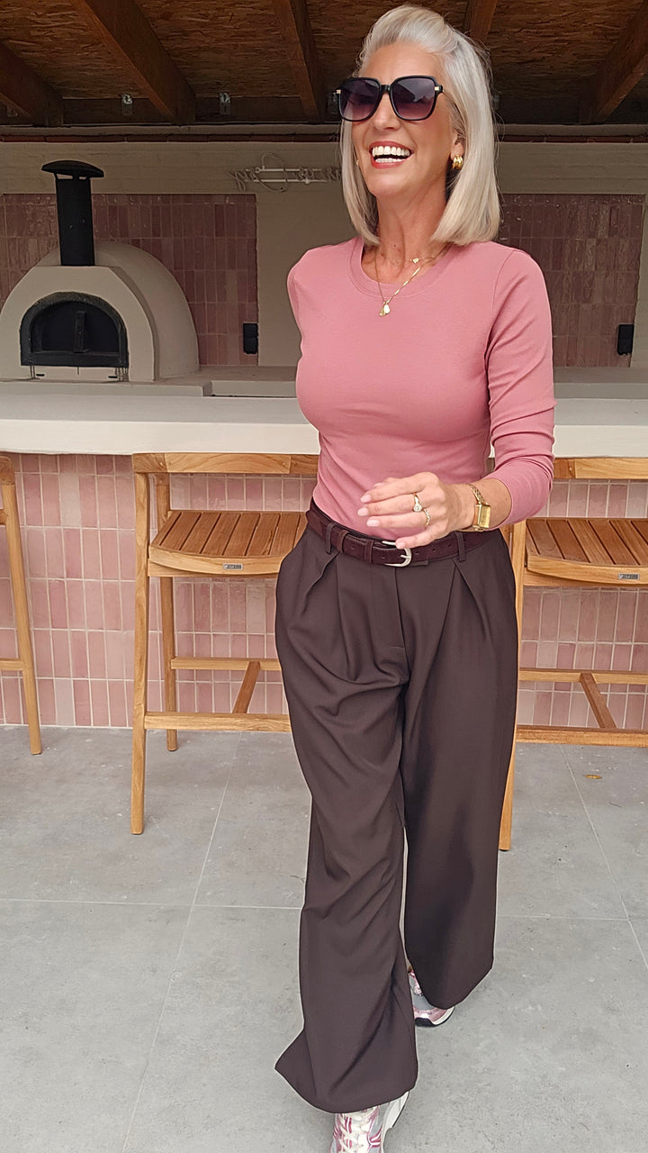 ÉLISE longsleeve old pink
