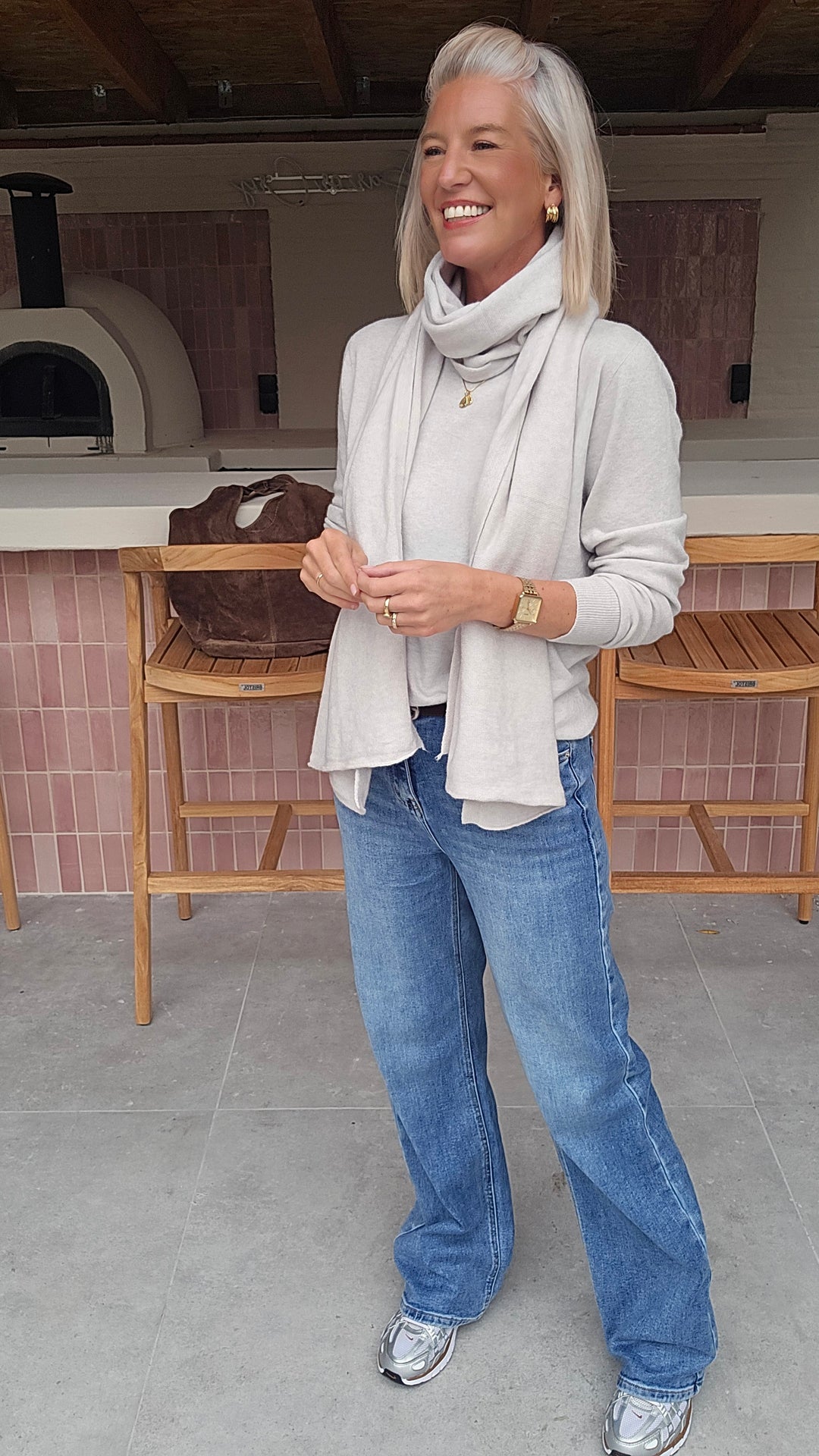 ROSALYN wide leg jeans softer blue