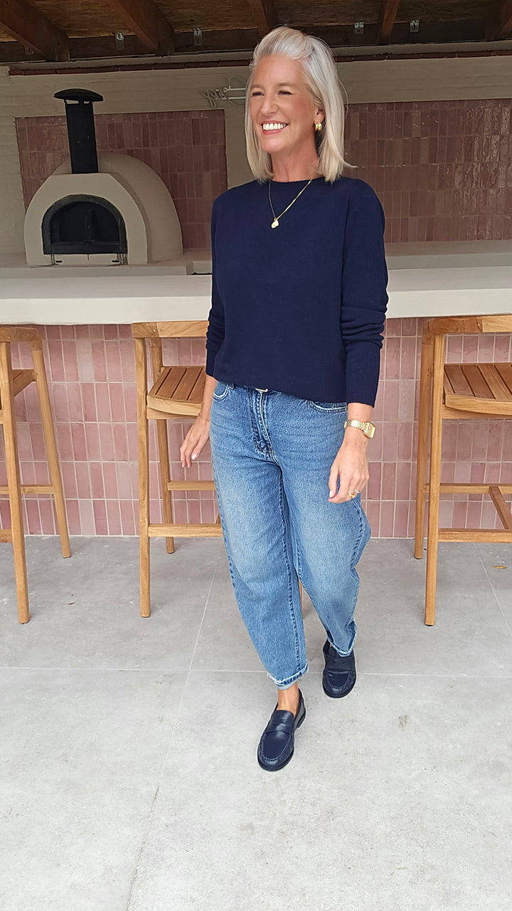 YVI knit navy