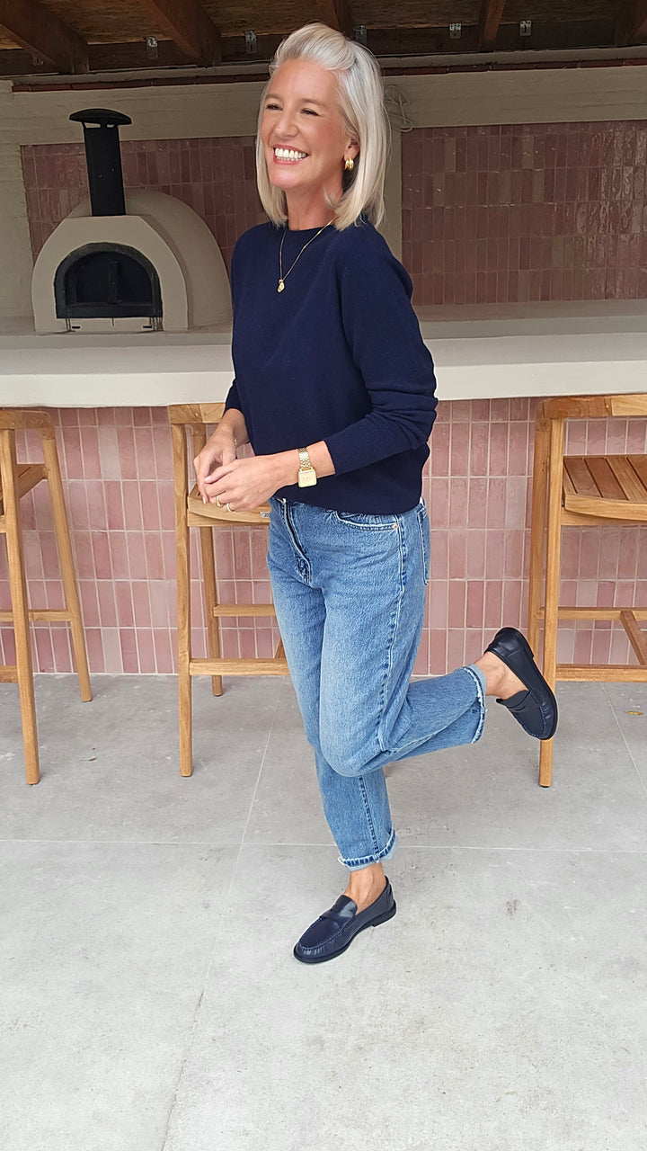 YVI knit navy