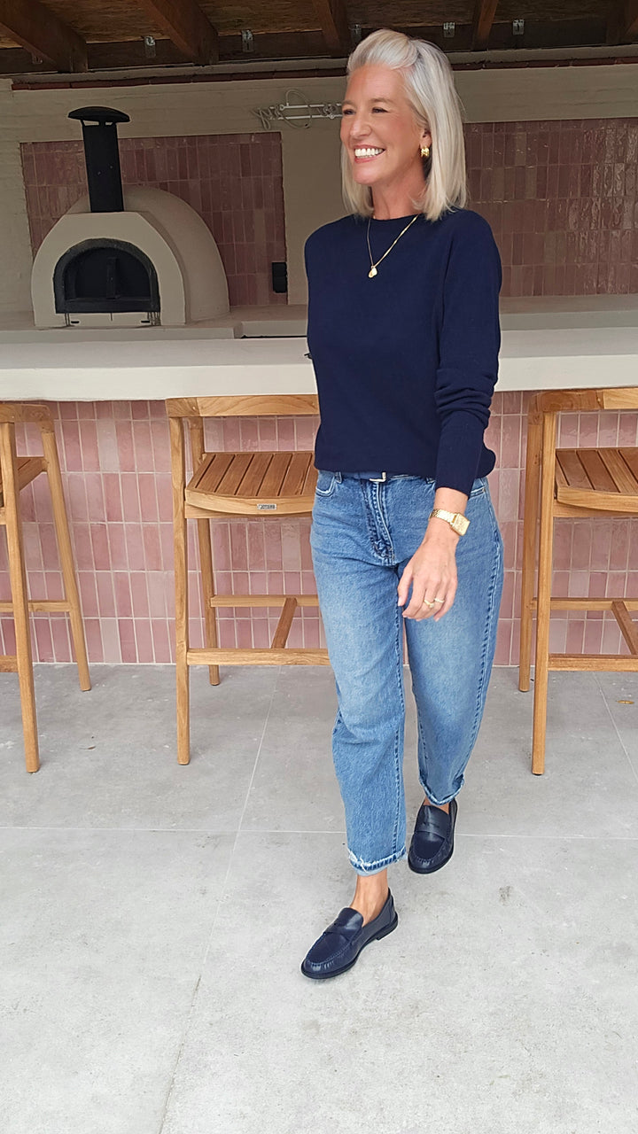 YVI knit navy