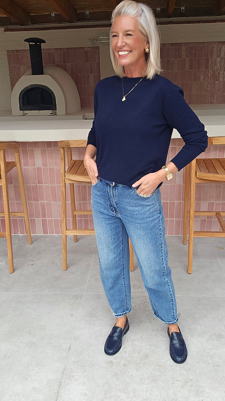 YVI knit navy