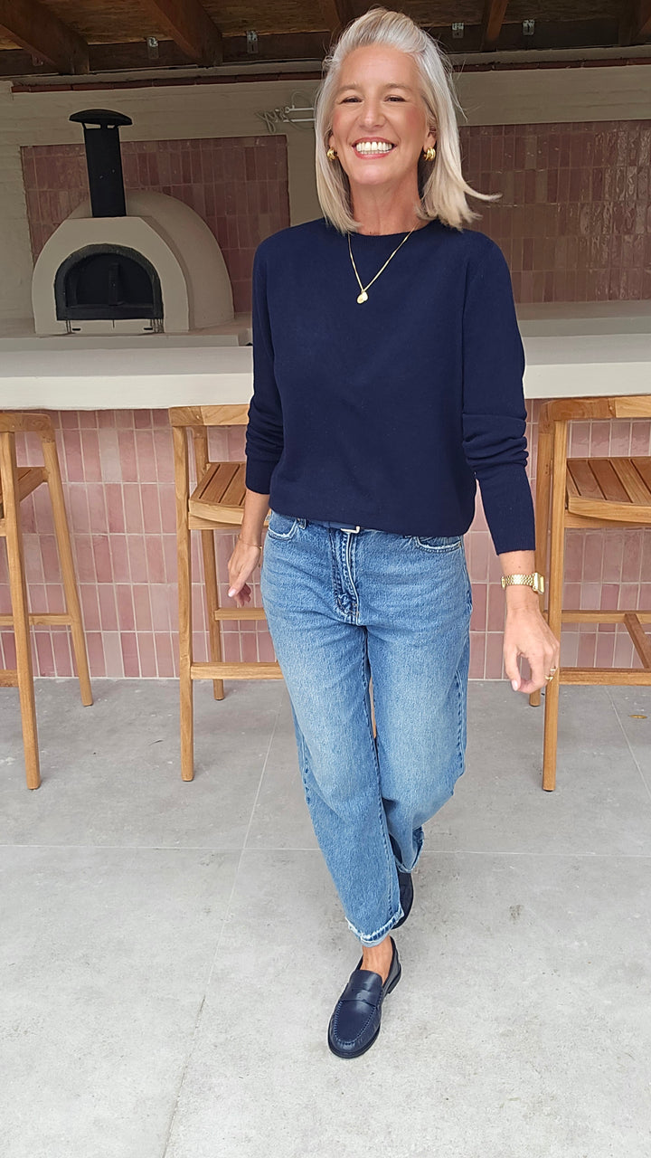 YVI knit navy