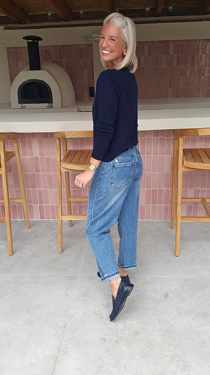 STEVIE mom jeans