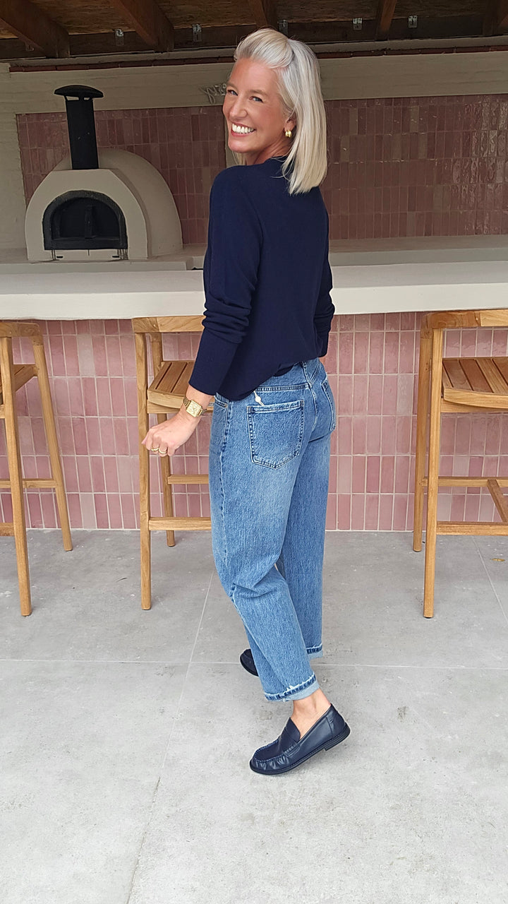 STEVIE mom jeans