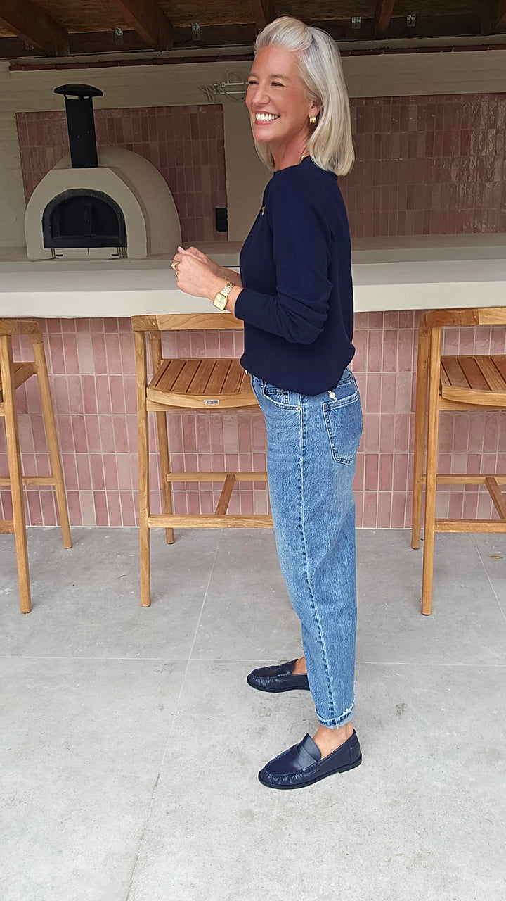 STEVIE mom jeans