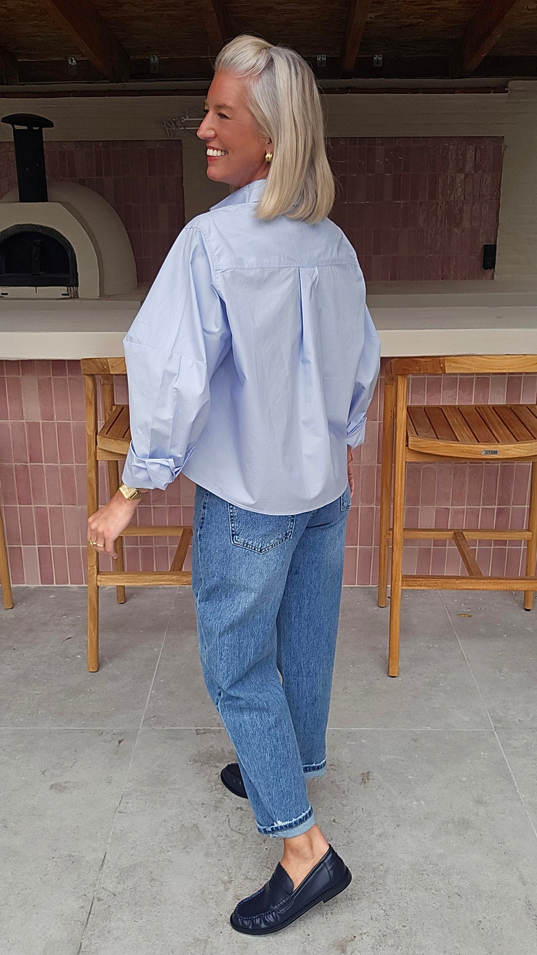 STEVIE mom jeans