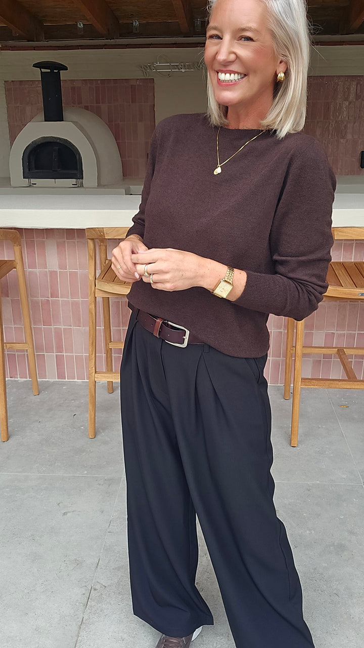 YVI knit chocolat