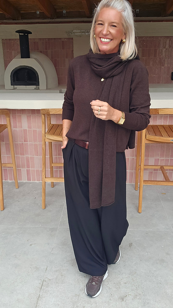 YVI knit chocolat
