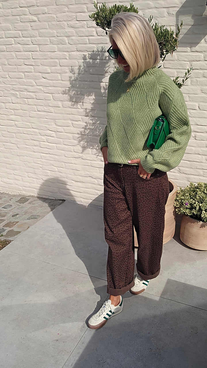 BO knit green