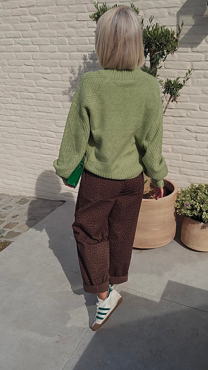 BO knit green