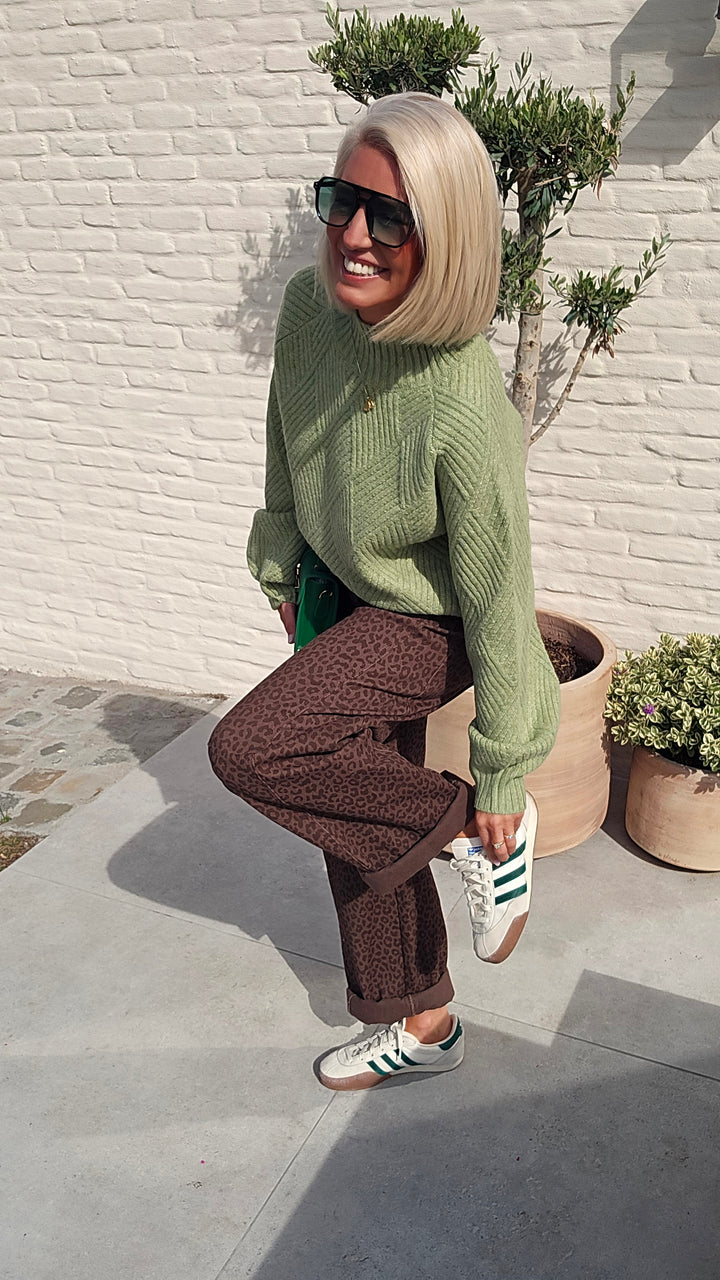 BO knit green