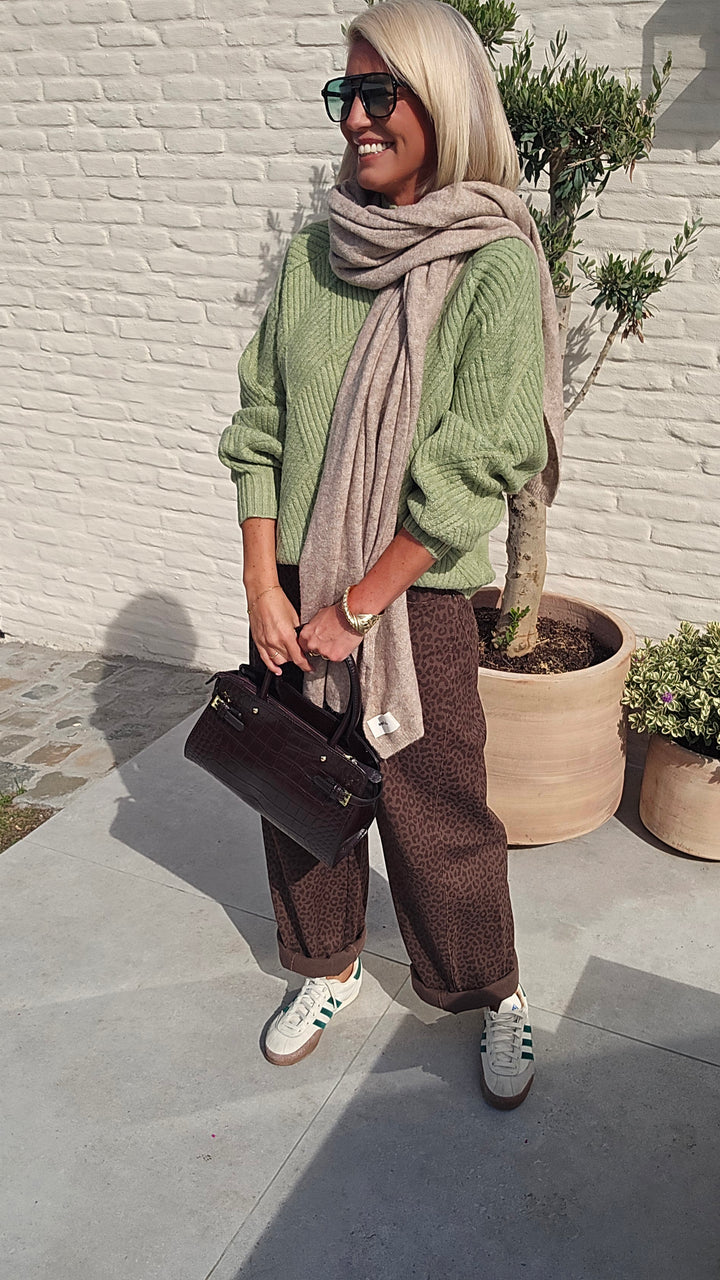 BO knit green